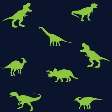 Vector design pattern animal dinosaur Stock Illustration