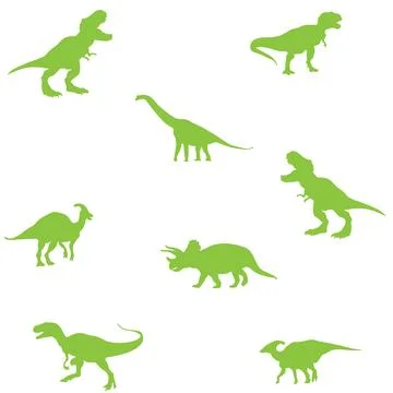 Vector design pattern animal dinosaur Stock Illustration
