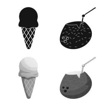 Vector design of pool and swimming icon. Set of pool and activity vector icon Stock Illustration