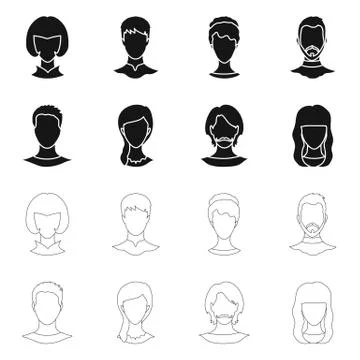 Vector design of professional and photo logo. Collection of professional and Stock Illustration