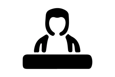 Vector Design student Icon Style Stock Illustration