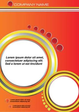 Vector design template of business letterhead Stock Illustration