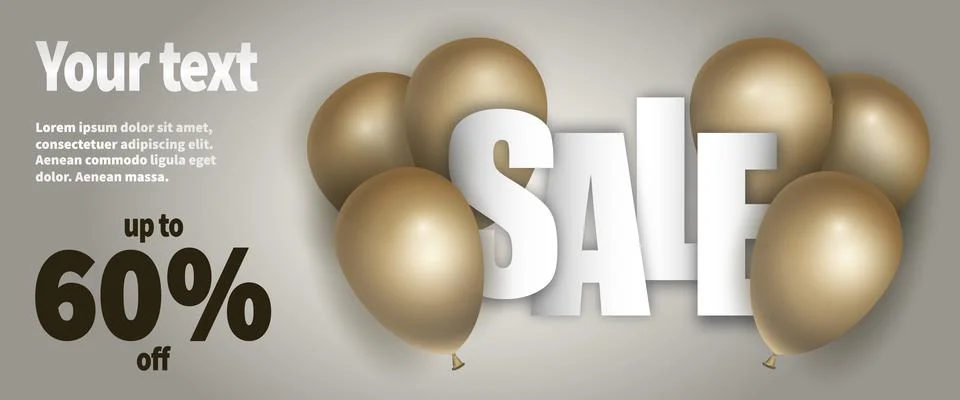Vector design template Special offer sale banner Illustrazione stock