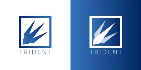 Vector design of trident and poseidon sign. Set of trident and sea vector icon Stock Illustration