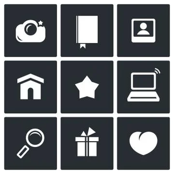 Vector design for web and mobile Stock Illustration