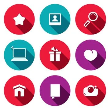 Vector design for web and mobile Stock Illustration