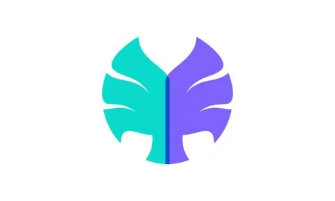 Vector design of wings. Suitable as a logo that represents freedom, courage a Stock Illustration