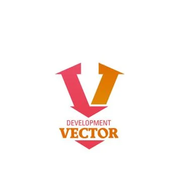 Vector development creative sign Stock Illustration