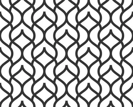 Vector diagonal waves seamless texture. modern creative background Stock Illustration