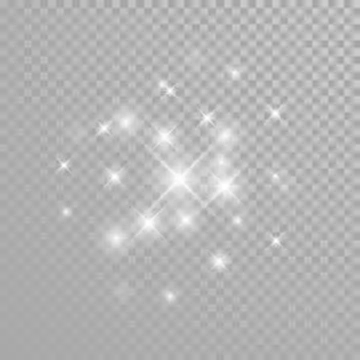 Vector diamond glitter sparkles splatter Stock Illustration