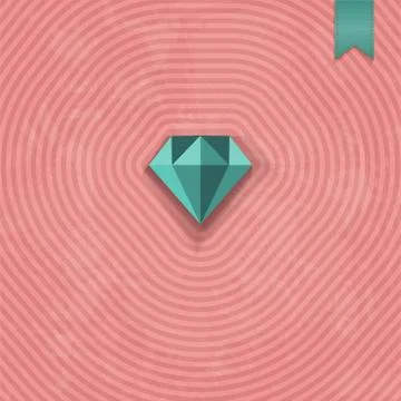 Vector diamond Stock Illustration