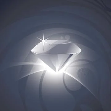 Vector diamond Stock Illustration