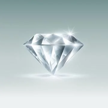 Vector diamond Stock Illustration