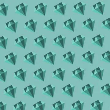 Vector diamonds pattern Stock Illustration