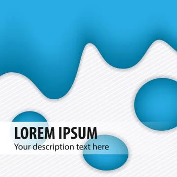 Vector digital graphic background message board for text or info frame design Stock Illustration