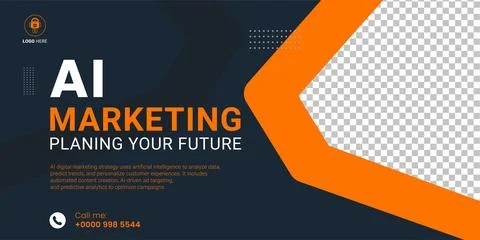 A Vector of Digital Marketing Live Webinar And Corporate Social Media Post .. Stock Illustration
