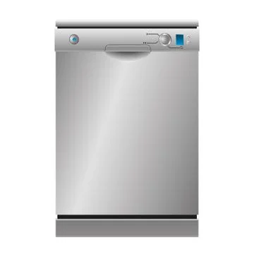 Vector dishwasher Stock Illustration