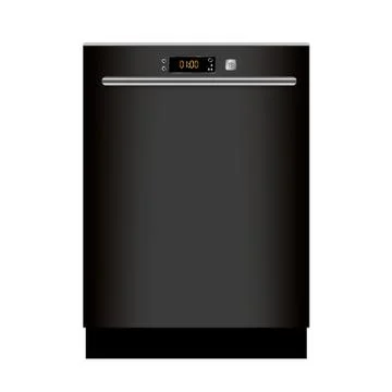 Vector dishwasher Stock Illustration