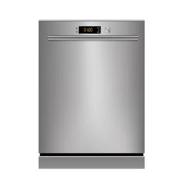 Vector dishwasher Stock Illustration