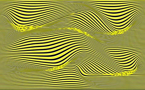 Vector distortion line stripes abstract background Stock Illustration