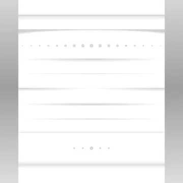 Vector divider set Stock Illustration