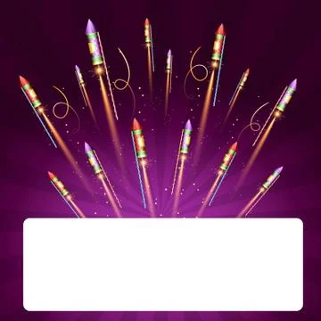 Vector diwali background Stock Illustration