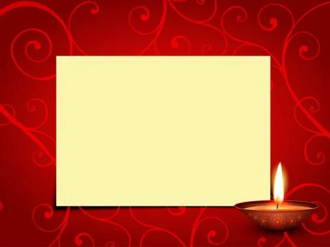 Vector diwali greeting Stock Illustration