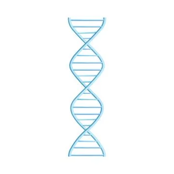 Vector DNA molecule helix spiral genetic code イラスト素材