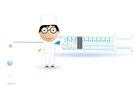 Vector the doctor Stock Illustration