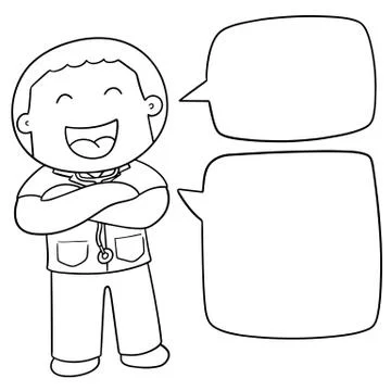 Vector of doctor Stock Illustration