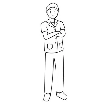 Vector of doctor Stock Illustration