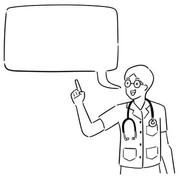 Vector of doctor Stock Illustration