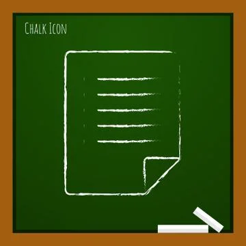 Vector document icon. Eps10 Stock Illustration