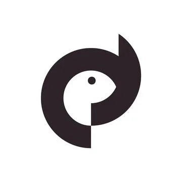 Vector dog in shifted shape style. Digital art Stock Illustration