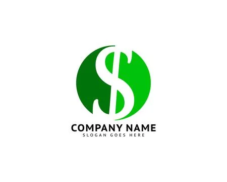 Vector dollar logo and icon design element Stock Illustration