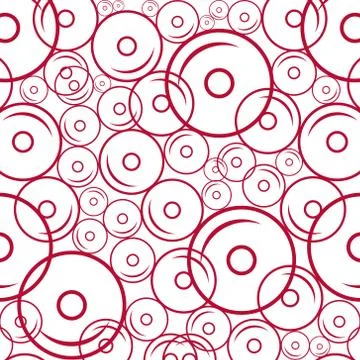 Vector donuts pattern Stock Illustration