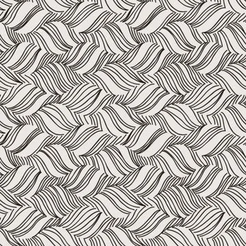 Vector doodle seamless pattern with ink brush or pen strokes Illustrazione stock