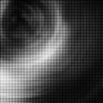 Vector dot pattern . halftone pattern vector . grunge halftone dot pattern Stockillustratie