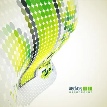 Vector dot wave Stock Illustration
