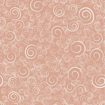 Vector Dotted Abstract illustration, seamless pattern, beige pastel Stock Illustration