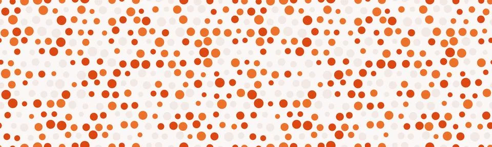 Vector dotted pattern with colorful geometric circles. Perfect for textile,.. Stock Illustration