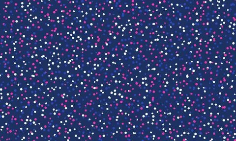 Vector dotted pattern with colorful geometric circles. Perfect for textile,.. 库存插图