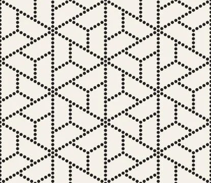 Vector dotted seamless pattern. Modern stylish abstract texture. Repeating 스톡 일러스트