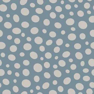 Vector dotted seamless pattern. Simple abstract repeated design with gray 스톡 일러스트