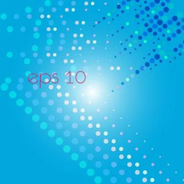 Vector   dotted straight lines background Stock Illustration