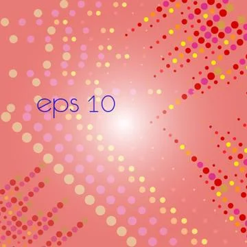 Vector   dotted straight lines background Stock Illustration