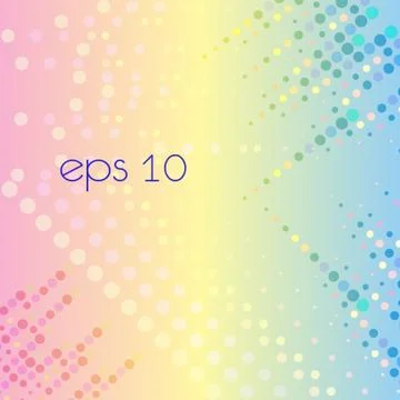 Vector   dotted straight lines background Stock Illustration