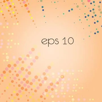 Vector   dotted straight lines background Stock Illustration