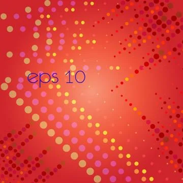 Vector   dotted straight lines background Stock Illustration