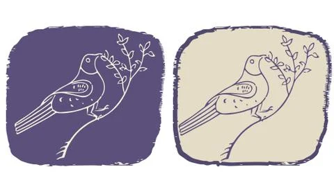 Vector dove symbol Stock Illustration